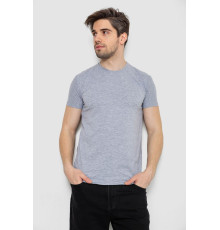 Футболка мужская однотонная базовая, цвет серый, 244R2405