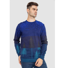 Свитер мужской повседневный, цвет электрик, 247R6138