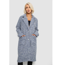Пальто жіноче без підкладки, колір синій, 257R99