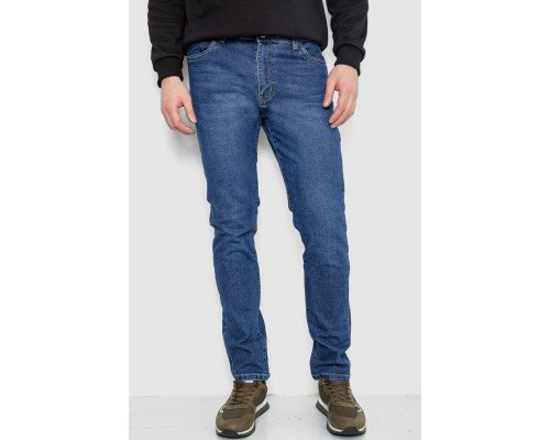 Джинси чоловічі демісезонні, колір синій, 243R8061