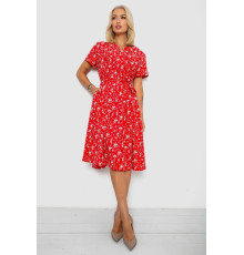Сукня софт з принтом, колір червоний, 230R1111