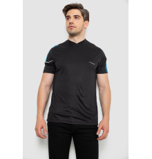 Футболка мужская, цвет черный, 244R0504-5