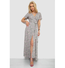 Сарафан із квітковим принтом, колір сірий, 241R161