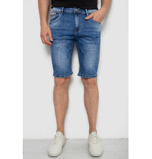 Шорты мужские джинсовые, цвет синий, 244RLS22-0214X