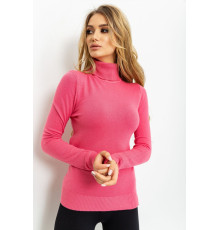 Гольф жіночий однотонний, колір рожевий, 131R152130