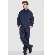 Спортивний костюм чоловічий на флісі, колір темно-синій, 244R981-LH