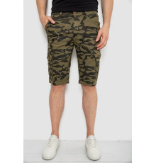 Шорты мужские милитари, цвет милитари, 244R108-10