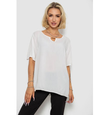 Блуза, цвет молочный, 244RM208