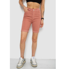 Шорты женские джинсовые, цвет пудровый, 182R1700 Шорты женские джинсовые, цвет пудровый, 182R1700