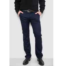 Брюки мужские, цвет темно-синий, 244R4202B