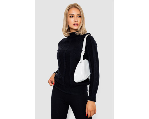 Гольф женский однотонный, цвет черный, 244R1516