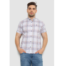 Рубашка мужская в полоску, цвет белый, 214R841