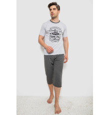 Пижама мужская, цвет светло-серый, 243R6205 Пижама мужская, цвет светло-серый, 243R6205