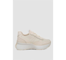 Кроссовки женские, цвет бежевый, 248RXM50