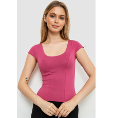 Топ однотонный, цвет темно-пудровый, 186R105-1