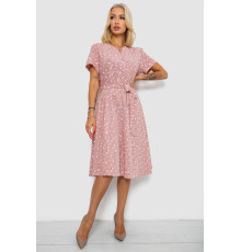 Сукня софт з принтом, колір рожевий, 230R1111