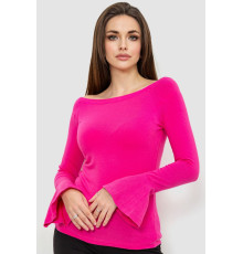 Кофта женская однотонная, цвет розовый, 244R201-1