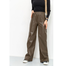 Лосіни жіночі на флісі, колір темно-зелений, 164R82