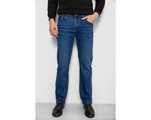 Джинсы мужские демисезонные, цвет синий, 244R9907