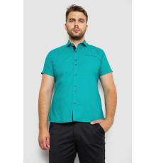 Сорочка чоловіча з принтом, колір зелений, 214RK104