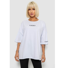 Футболка жіноча з принтом, колір білий, 244R2019