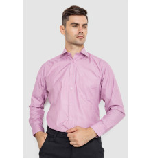 Рубашка мужская классическая, цвет светло-сиреневый, 244R331 Рубашка мужская классическая, цвет светло-сиреневый, 244R331