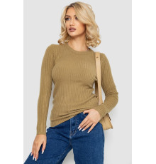 Кофта женская однотонная, цвет оливковый, 244R2031