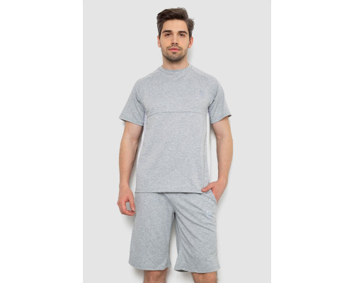 Костюм чоловічий повсякденний, колір сірий, 238R1570