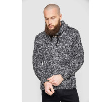 Светр чоловічий, колір чорно-білий, 214R10303