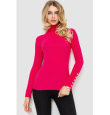 Гольф жіночий в рубчик, колір рожевий, 204R036