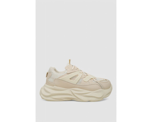 Кроссовки мужские демисезонные, цвет бежевый, 243RHK60