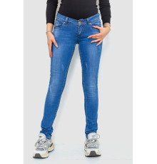Джинсы женские, цвет синий, 244RKL3302
