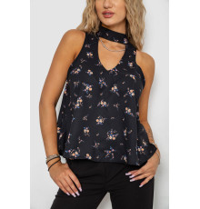 Блуза, цвет черный, 244R309-1