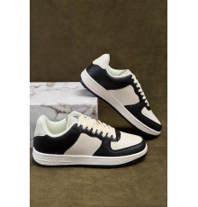 Кросівки чоловічі, колір біло-чорний, 248RHB710-9