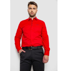 Сорочка чоловіча, колір червоний, 214R7150