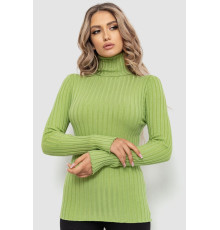 Гольф женский однотонный, цвет фисташковый, 204R043