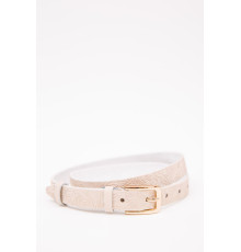 Пудровый женский ремень, из эко-кожи, 196RL20S0W11