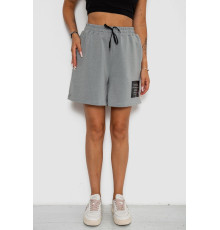 Шорты женские с принтом, цвет серый, 238R131 Шорты женские с принтом, цвет серый, 238R131