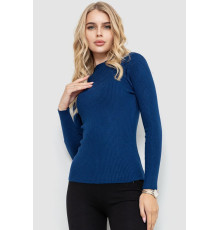 Водолазка жіноча однотонна, колір синій, 204R019