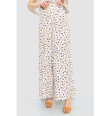 Штани жіночі штапель, колір молочний, 102R330-1