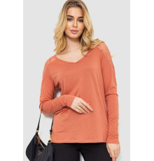 Жіноча кофта, колір темно-кораловий, 244R034