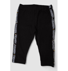 Велотреки для девочек, цвет черный, 247R516