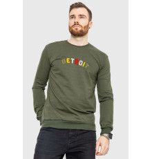 Свитшот мужской демисезонный, цвет хаки, 208R0204