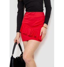 Юбка однотонная, цвет красный, 244R102