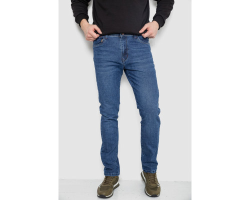 Джинсы мужские демисезонные, цвет синий, 243R8060