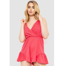 Комбинезон женский однотонный 204R0060, цвет Светло-коралловый