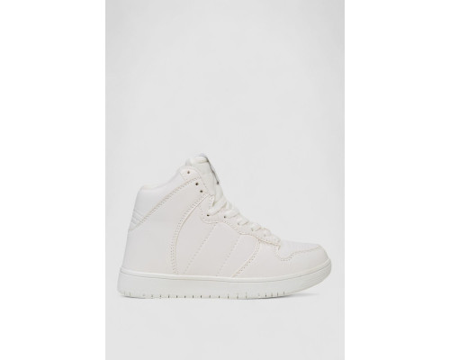 Кросівки жіночі зимові на хутрі, колір білий, 248RH1060