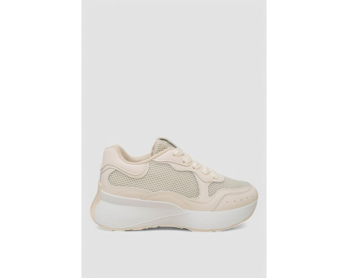 Кроссовки женские, цвет бежевый, 248RXM90