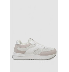 Кроссовки женские, цвет бело-серый, 248RG50