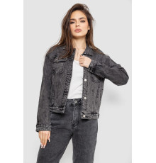 Куртка женская джинсовая 255RA22680, цвет Серый Куртка женская джинсовая 255RA22680, цвет Серый